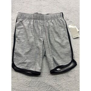 Balance Collection Athletic Shorts Gray Heathered Zip Pocket Women Size S‎ 8